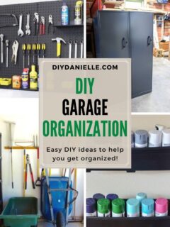 diy garage organizing projects