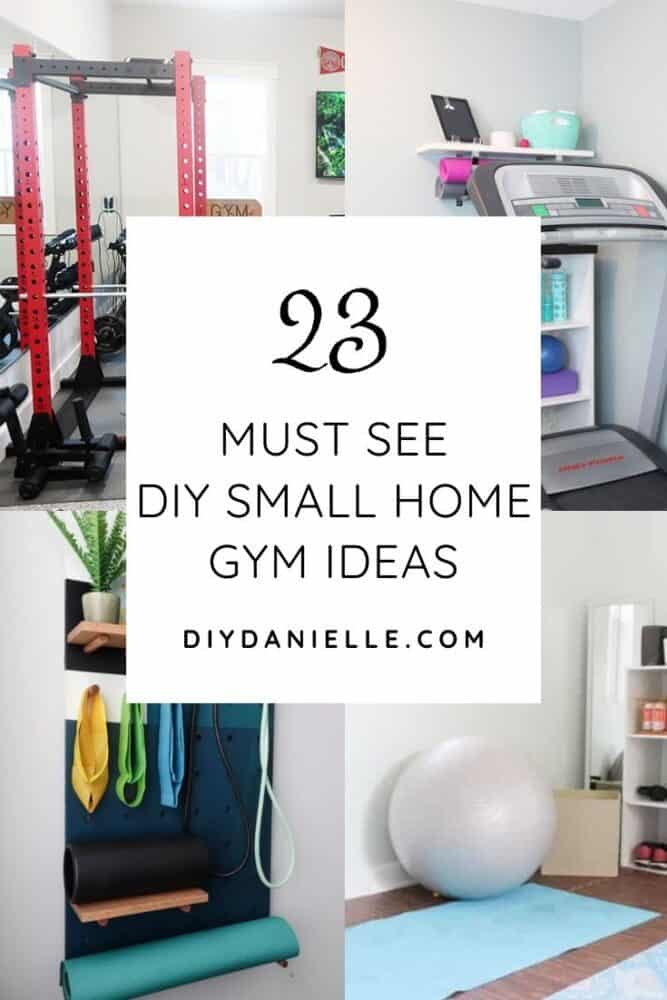 15 DIY Small Home Gym Ideas DIY Danielle