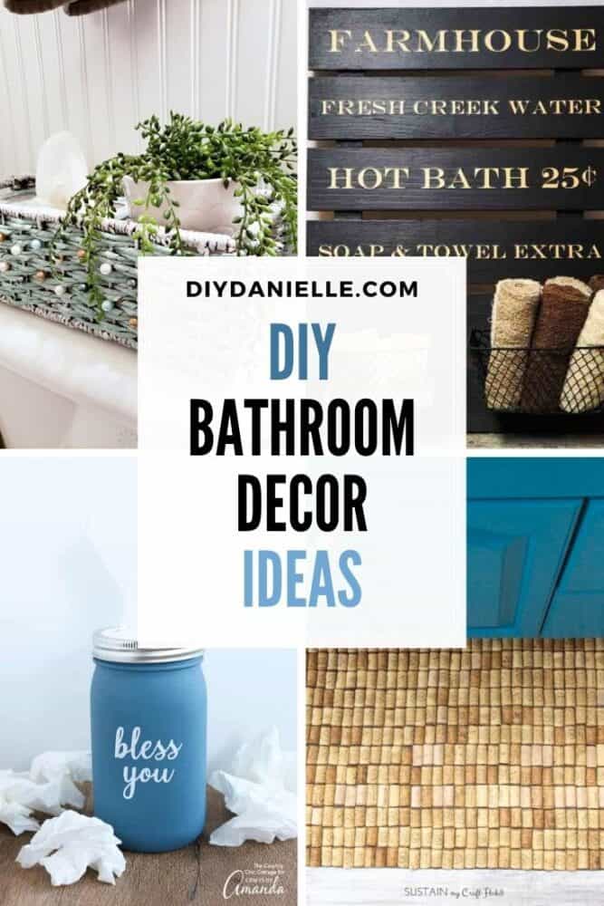 diy cute bathroom decor