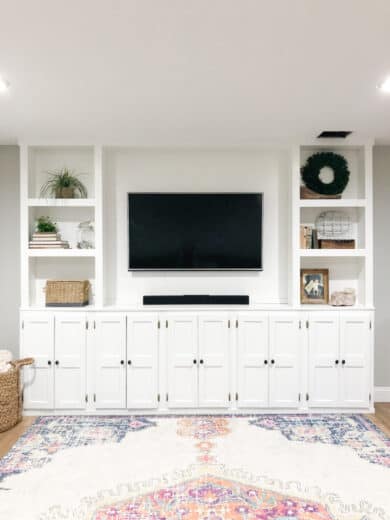 19 Gorgeous DIY Built-In Entertainment Center Ideas - DIY Danielle®