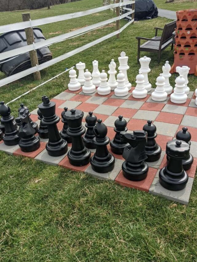 How to Make a Giant Outdoor Chess Set