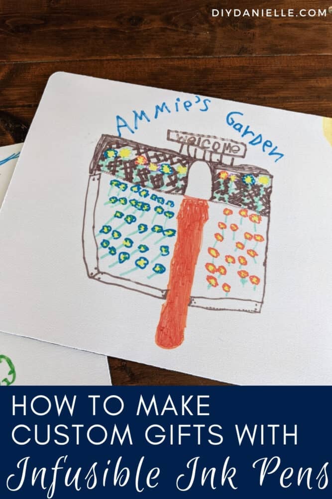 How to Transfer Your Child's Art into Gifts with a Cricut - DIY Danielle®