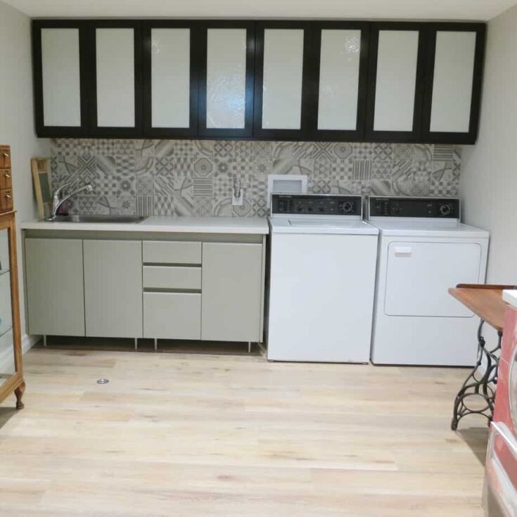 Image for Customize Ikea Cabinets &ndash; Laundry Room Makeover