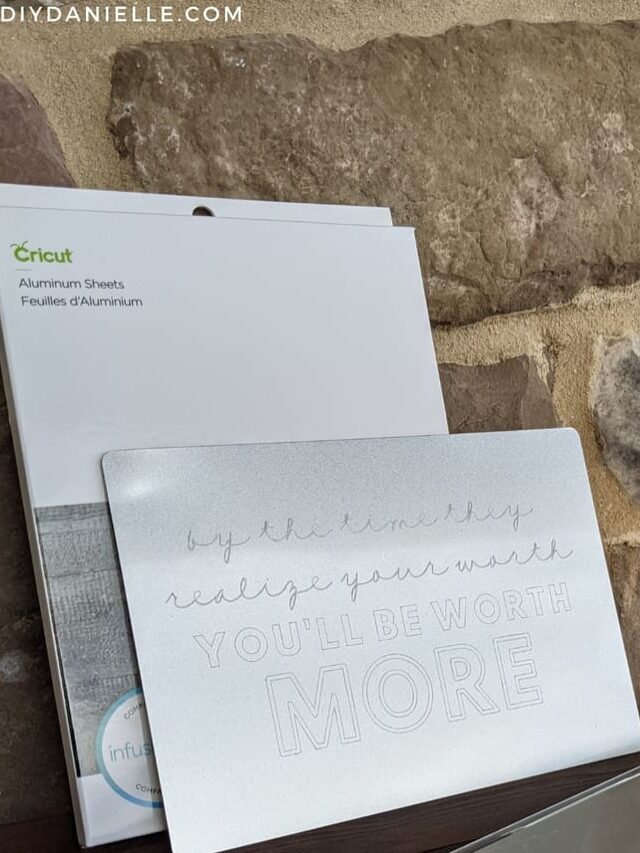 How to Engrave Metal with the Cricut Maker  Story