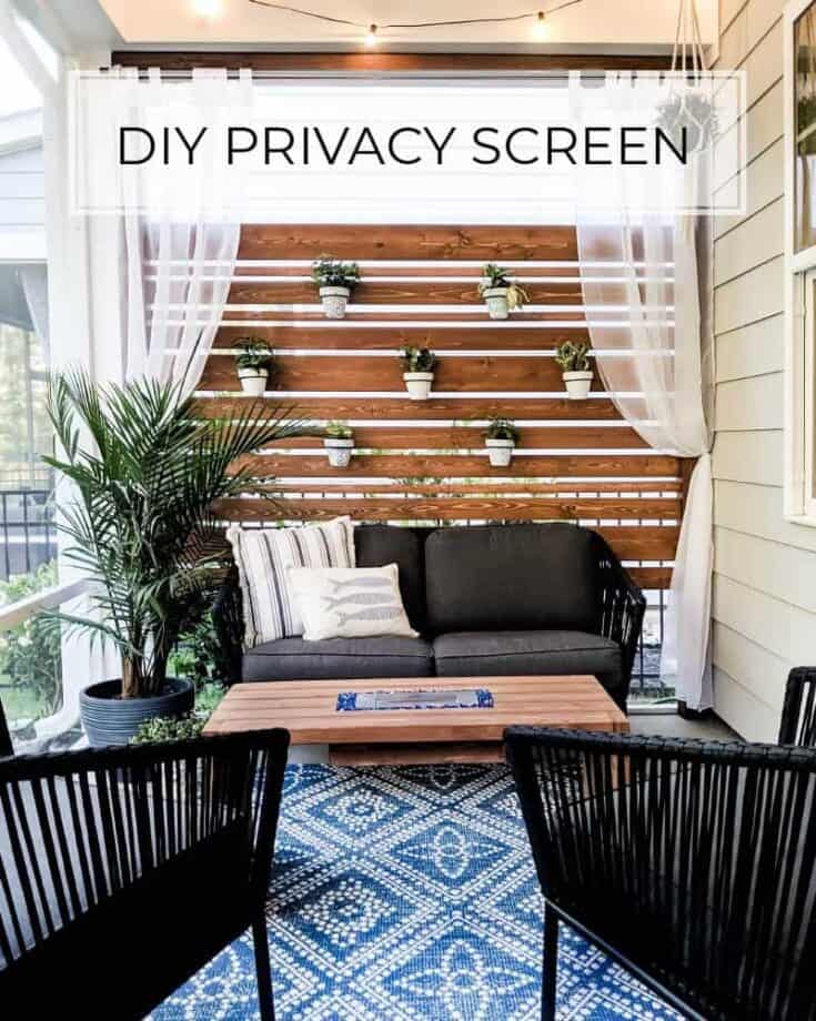 15 Diy Outdoor Privacy Screens Diy Danielle