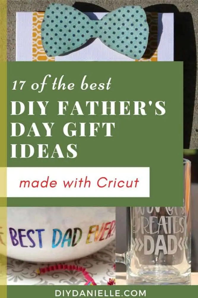 diy fathers day gifts pin image with text overlay