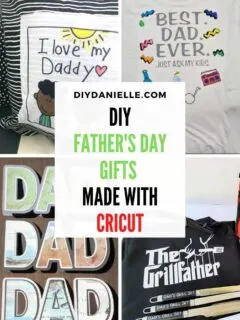 diy cricut fathers day gifts