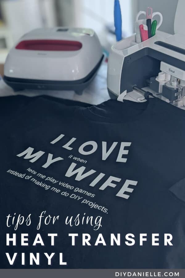 How to Use Heat Transfer Vinyl Guide to Iron On Vinyl DIY Danielle®