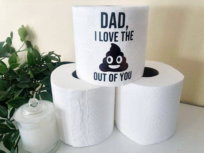 Toilet Paper Roll Crafts a DIY Gift for Dad