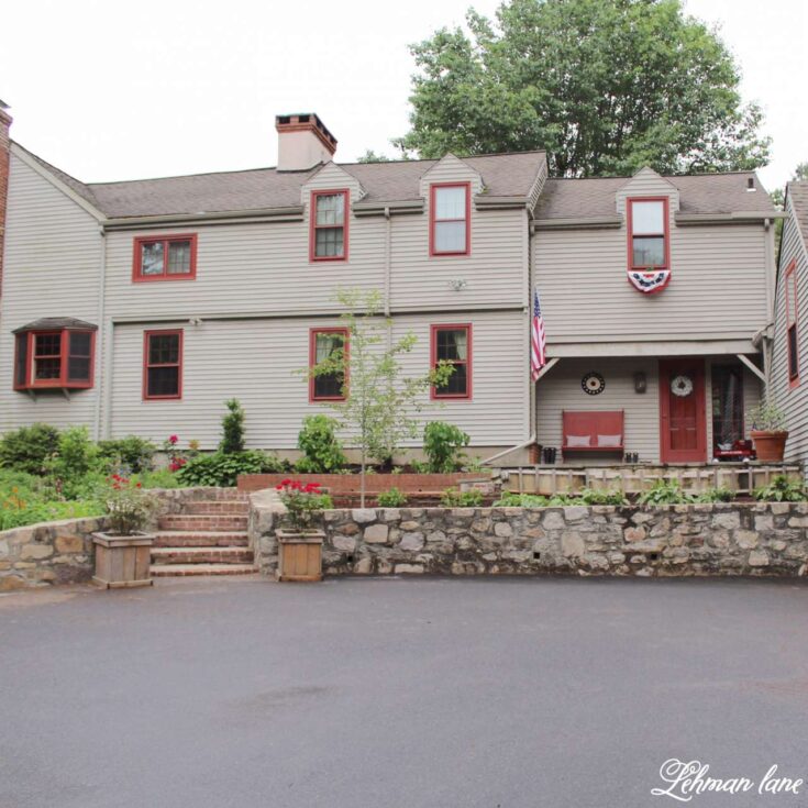 Image for DIY Landscaping to the Front of a Farmhouse