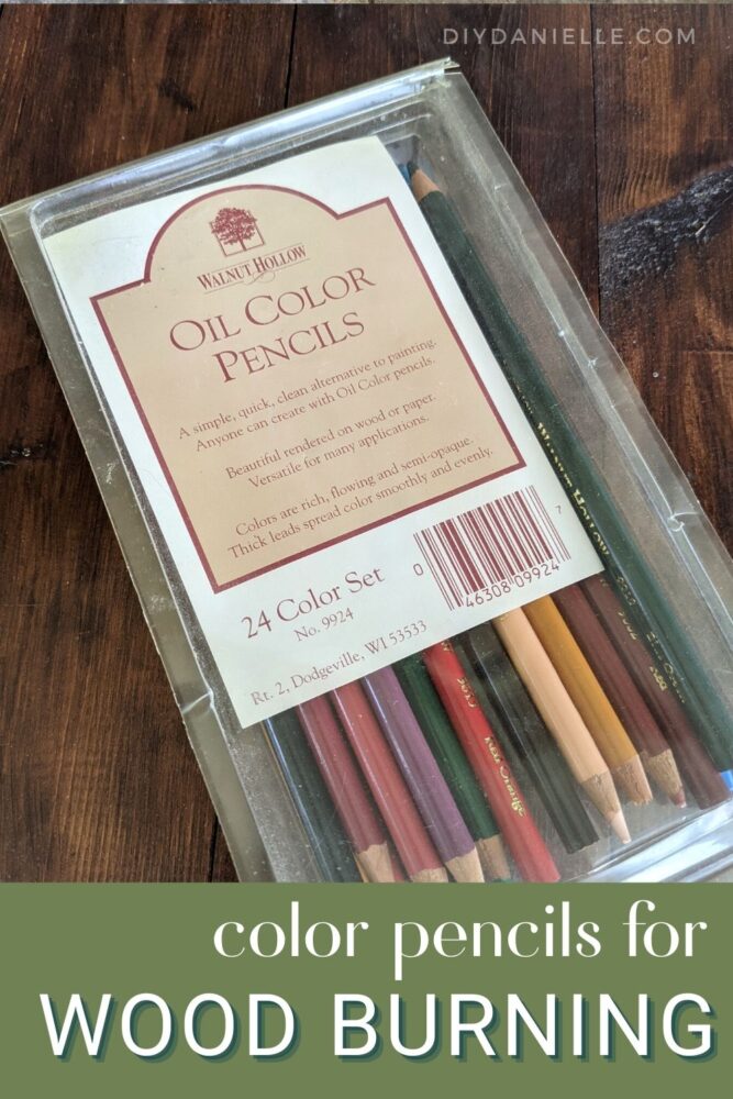 Walnut Hollow Oil Pencils