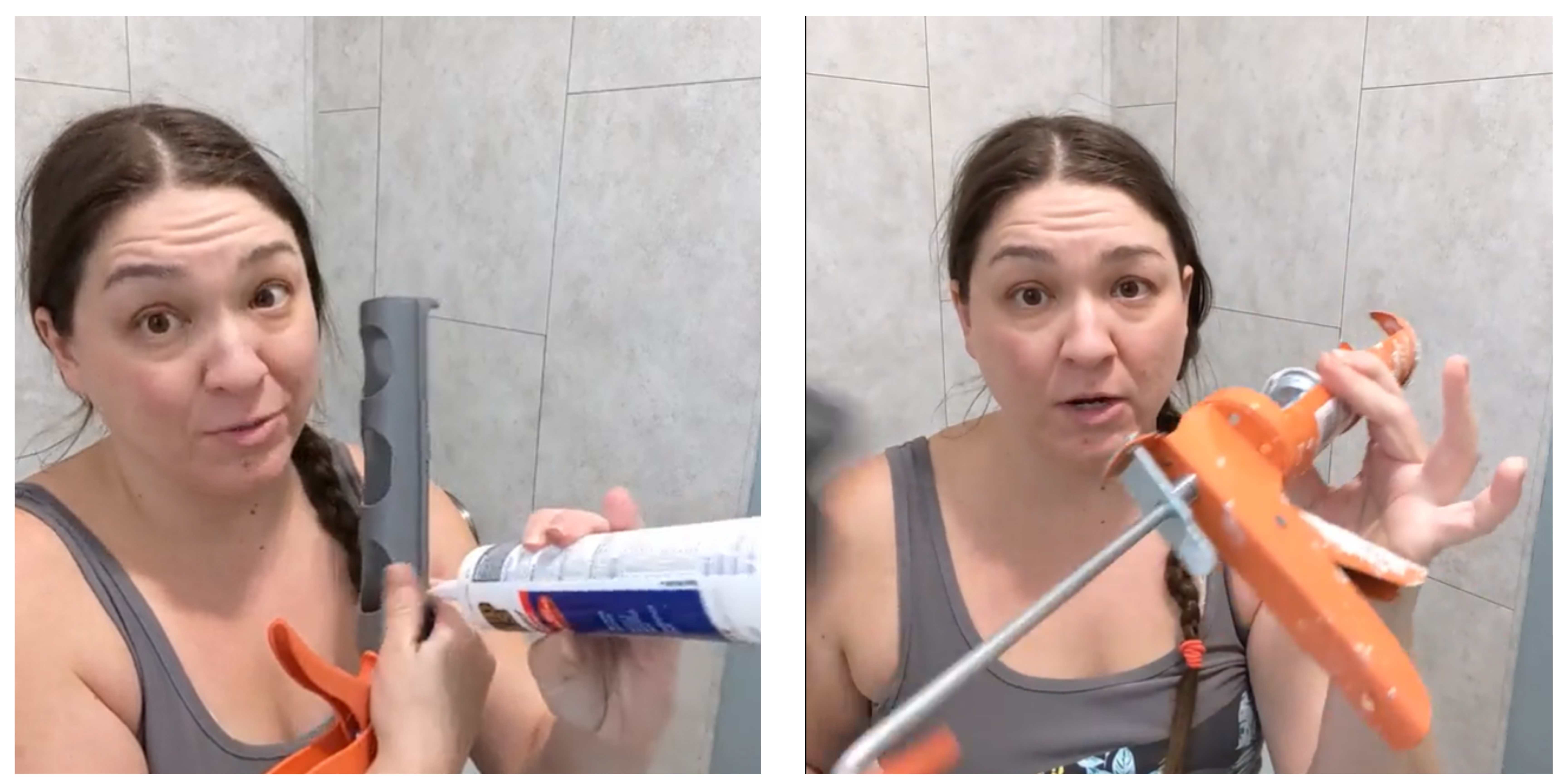 How to Caulk a Shower or Bathtub DIY Danielle®