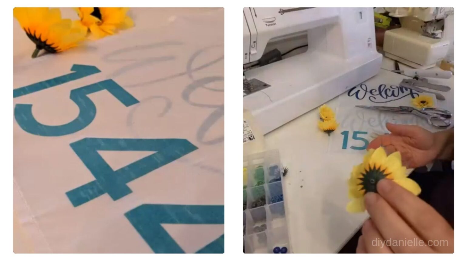 How to Make a Garden Flag with the Cricut DIY Danielle®