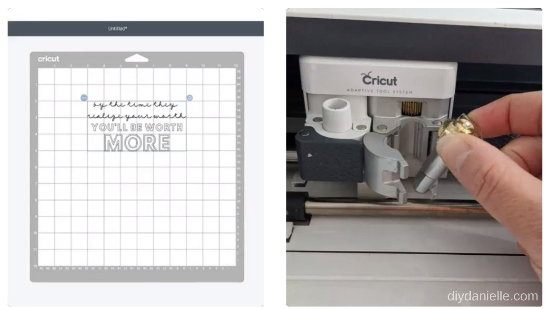 How to Use the Cricut Engraving Tool