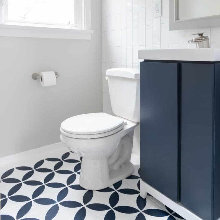 Image for Half Bathroom Remodel Reveal
