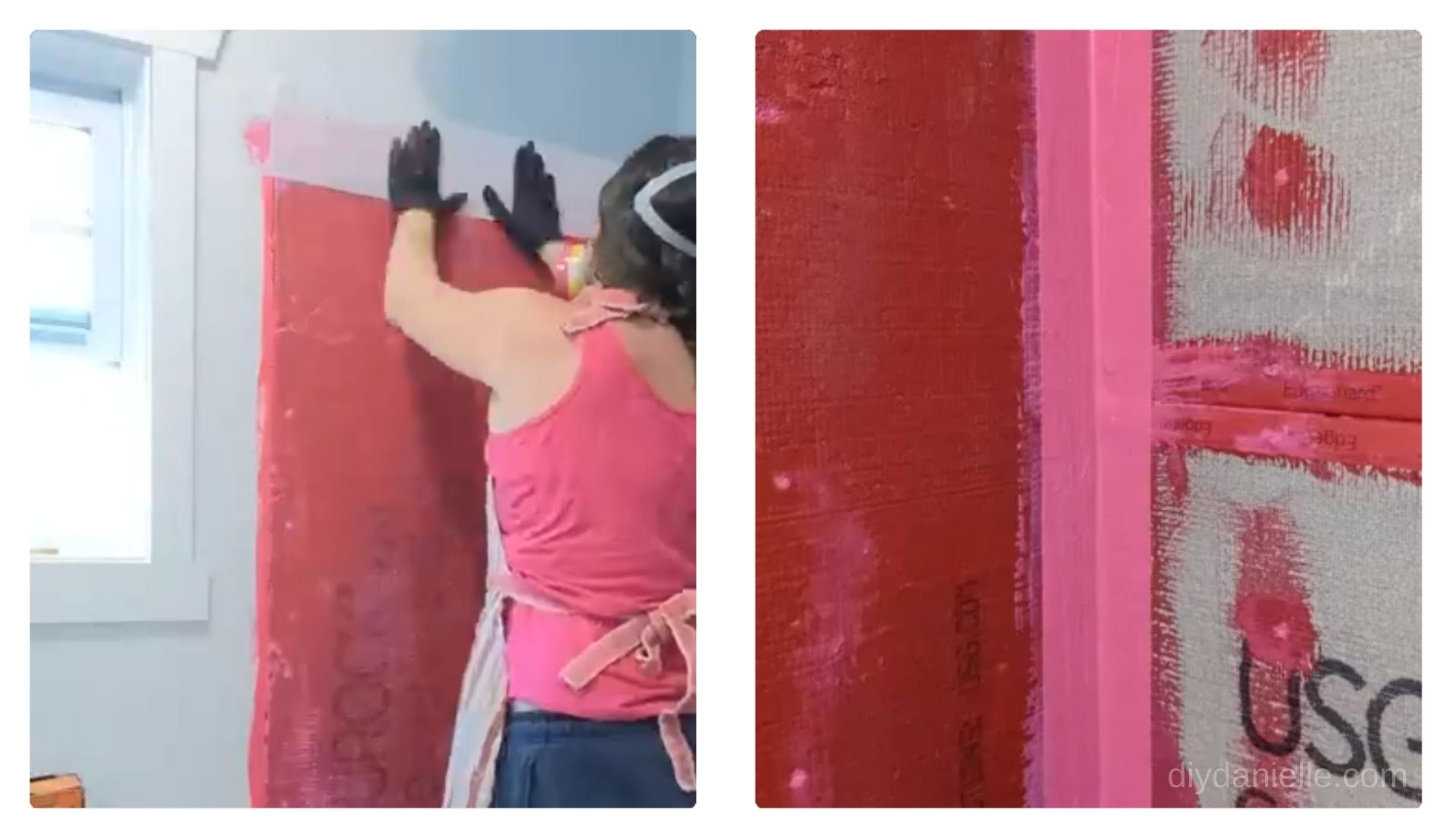 How to Waterproof Bathtub and Shower Walls with Redgard DIY Danielle®