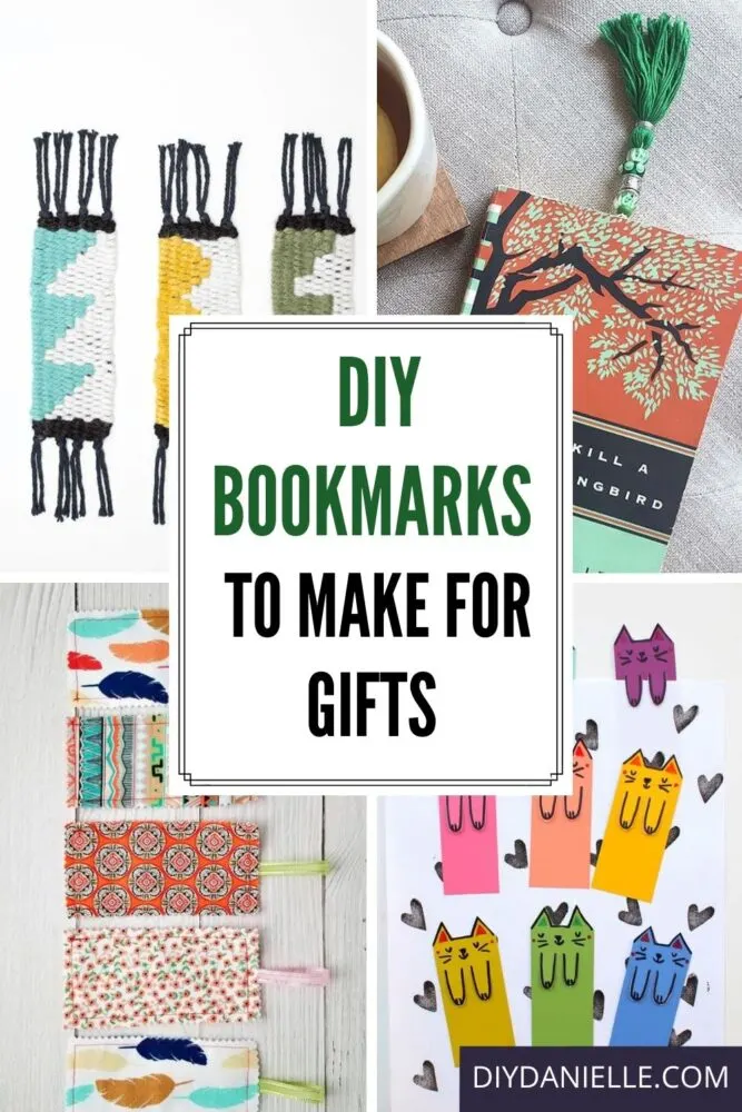 diy bookmarks pin with text overlay