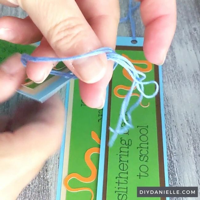 DIY Paper Bookmarks for Back to School with Cricut - DIY Danielle®