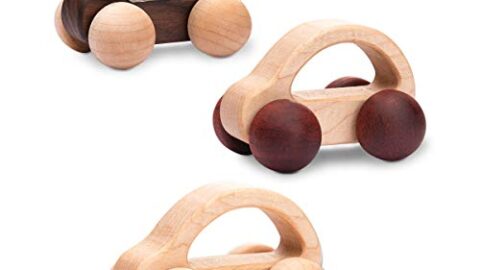 Image for 3pc Wooden car Toys Montessori&nbsp;