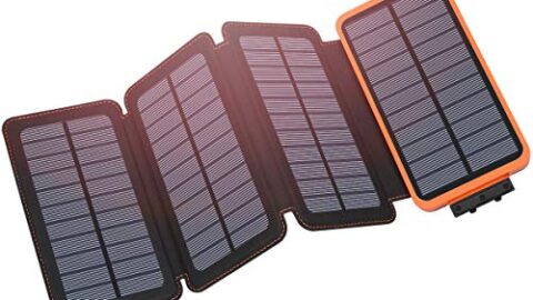 Image for Solar Charger Hiluckey Outdoor Portable Power Bank&nbsp;