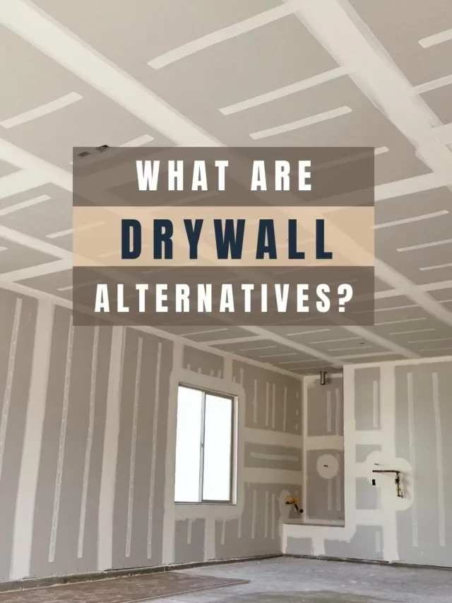 Drywall and Alternatives to Drywall for Your She Shed Story