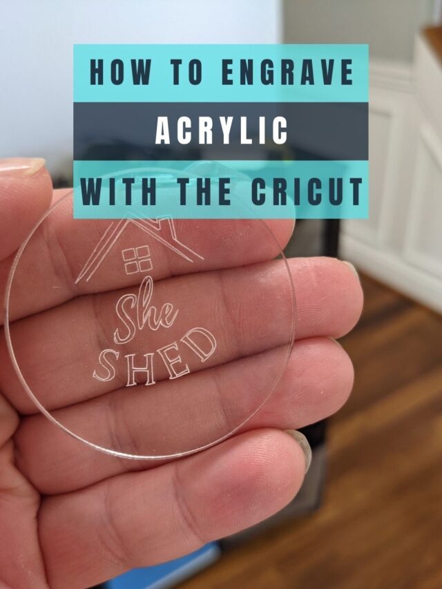 Engraving Acrylic with the Cricut Maker