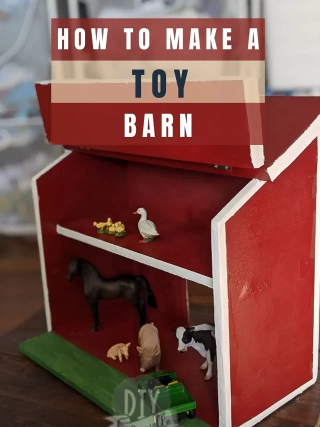 DIY Toy Barn from Wood Scrap: Get the FREE Plans Story