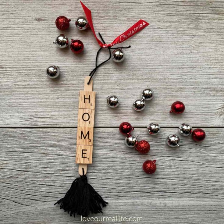 Image for Scrabble Tile Christmas Ornaments