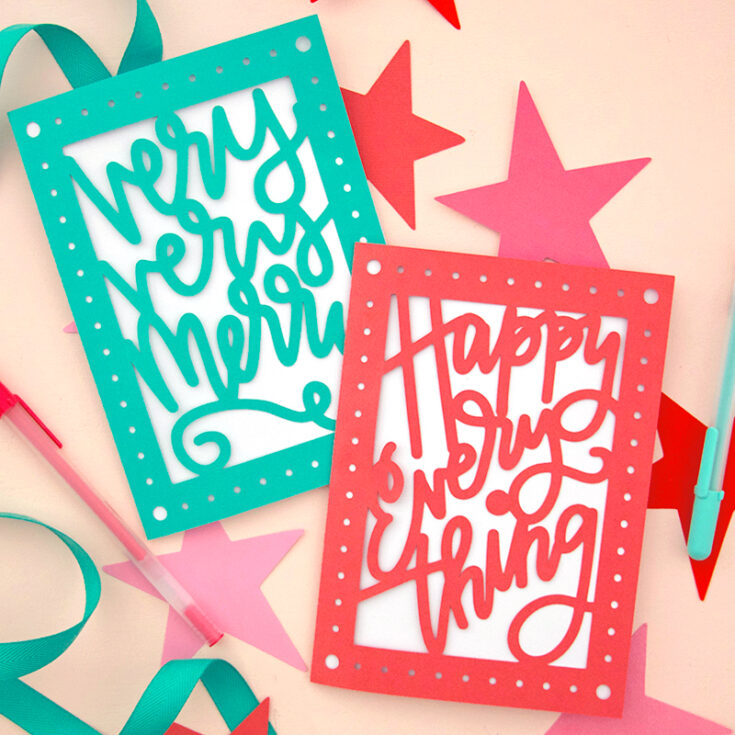 Image for Paper Cut Christmas Card DIY&nbsp;