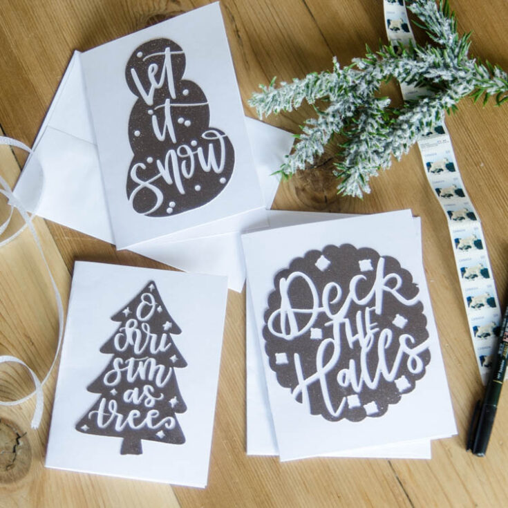 Image for Handlettered Holiday Cards & Tags