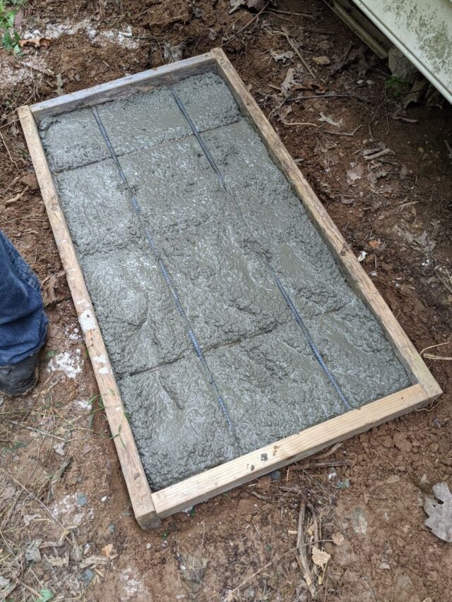 How to Pour a Concrete Slab DIY Danielle®