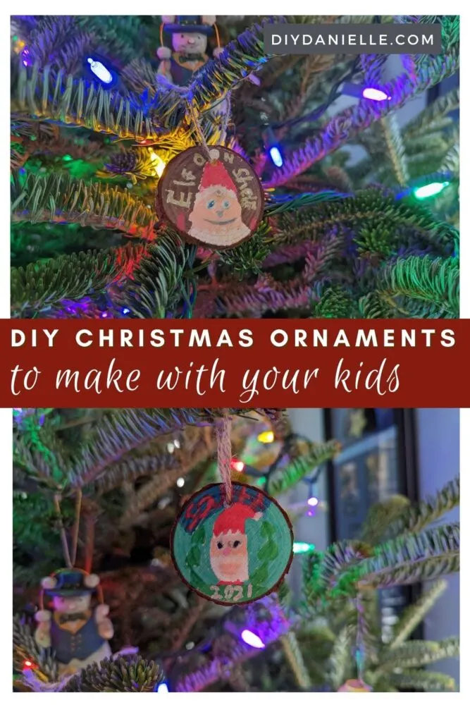 DIY Christmas Ornaments to make with kids.