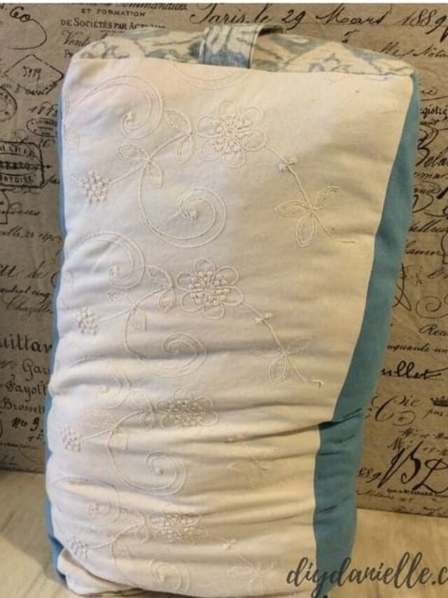 Learn How To Sew a Yoga Bolster Pillow DIY Danielle®