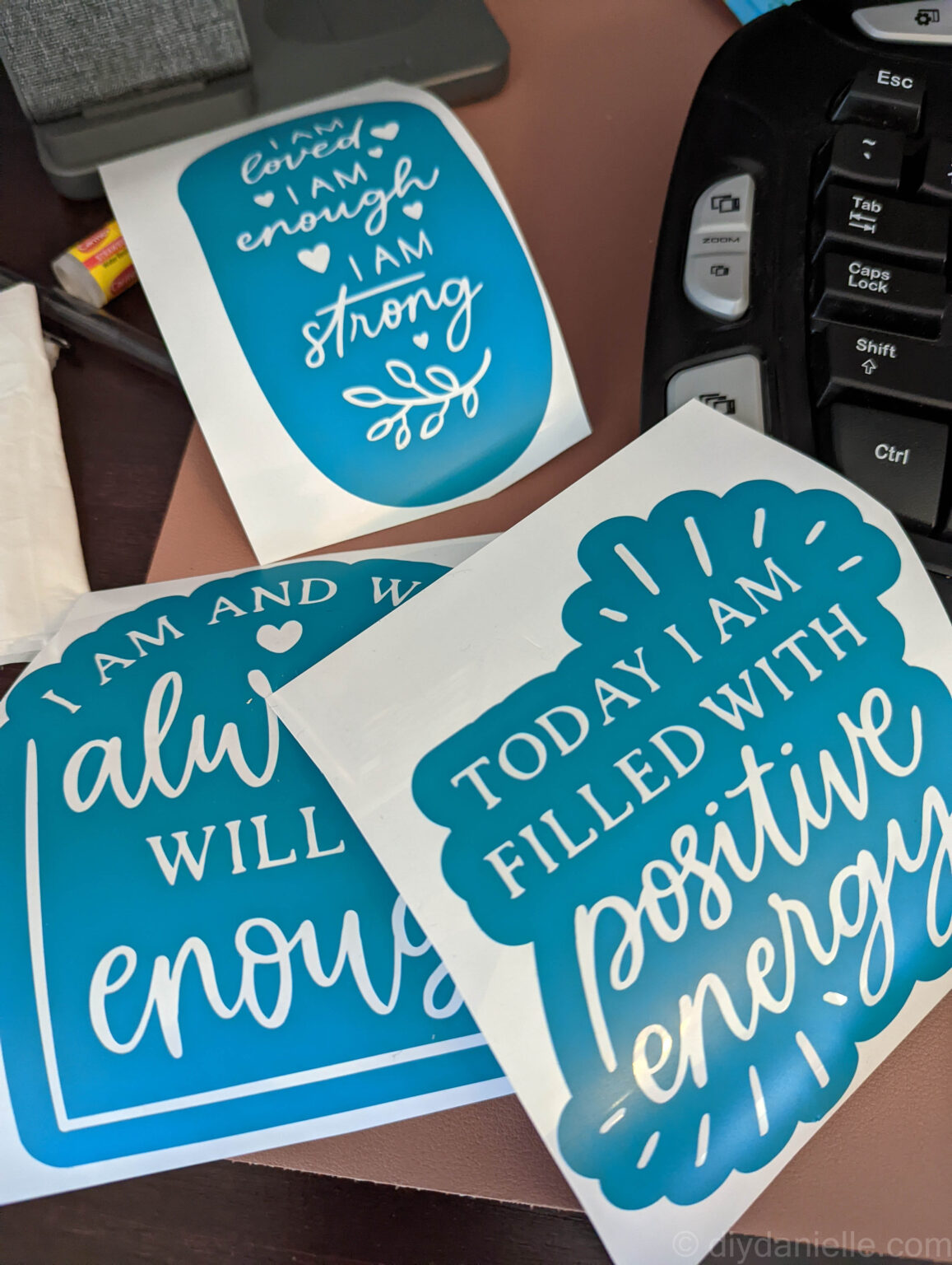 How to Use Permanent Vinyl with Your Cricut Machine DIY Danielle®