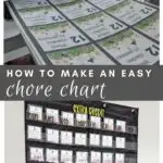 DIY Chore Chart