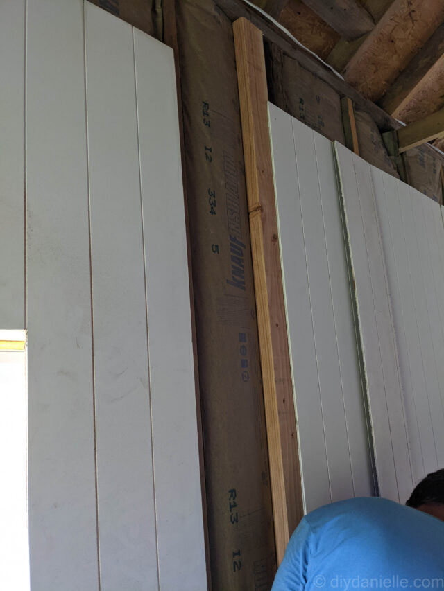 How to Install Paneling for Walls in Your She Shed DIY Danielle®