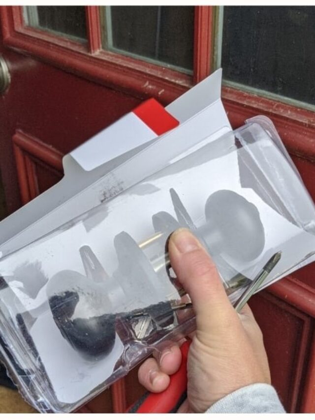 How to Replace an Exterior Door Knob DIY Danielle®