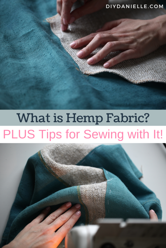 What is hemp fabric and how is it made? Everything you need to know about this eco friendly fabric and how to sew with it.