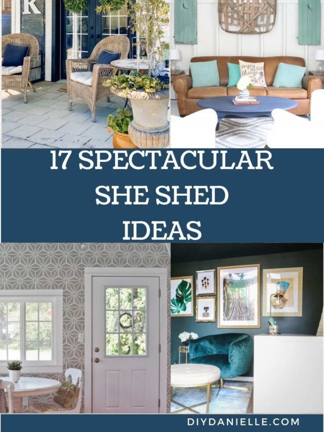 17 Best DIY She Shed Ideas