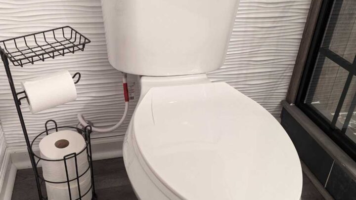 Image for 2-Piece 1.28 GPF High Efficiency Single Flush Elongated Toilet in White