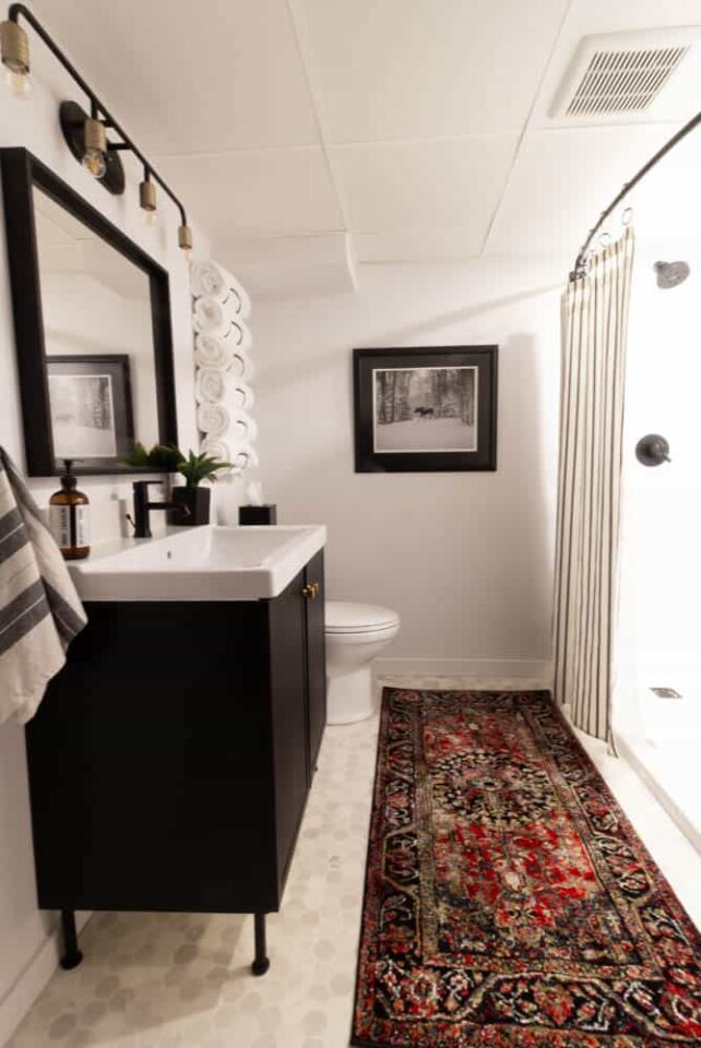 19 Basement Bathroom Ideas - DIY Danielle®