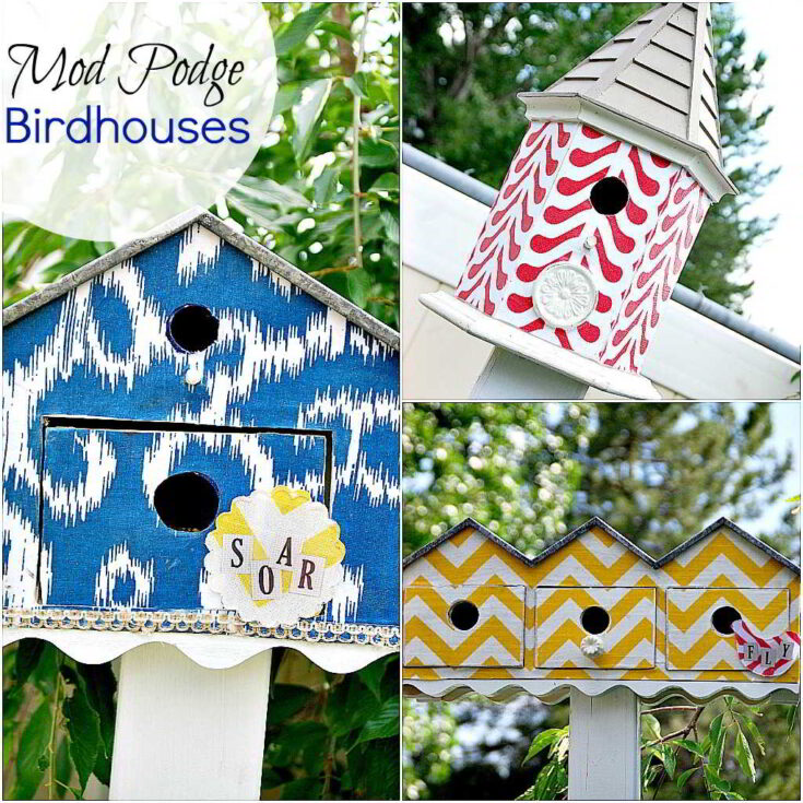 Image for Fabric-Covered Bird Houses