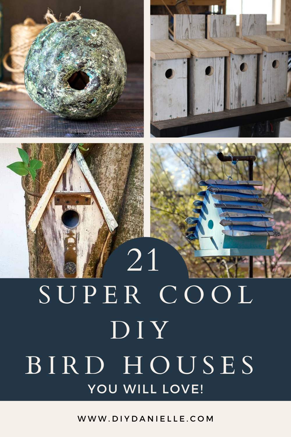 21 Creative Ways to Make Your Own Bird Houses