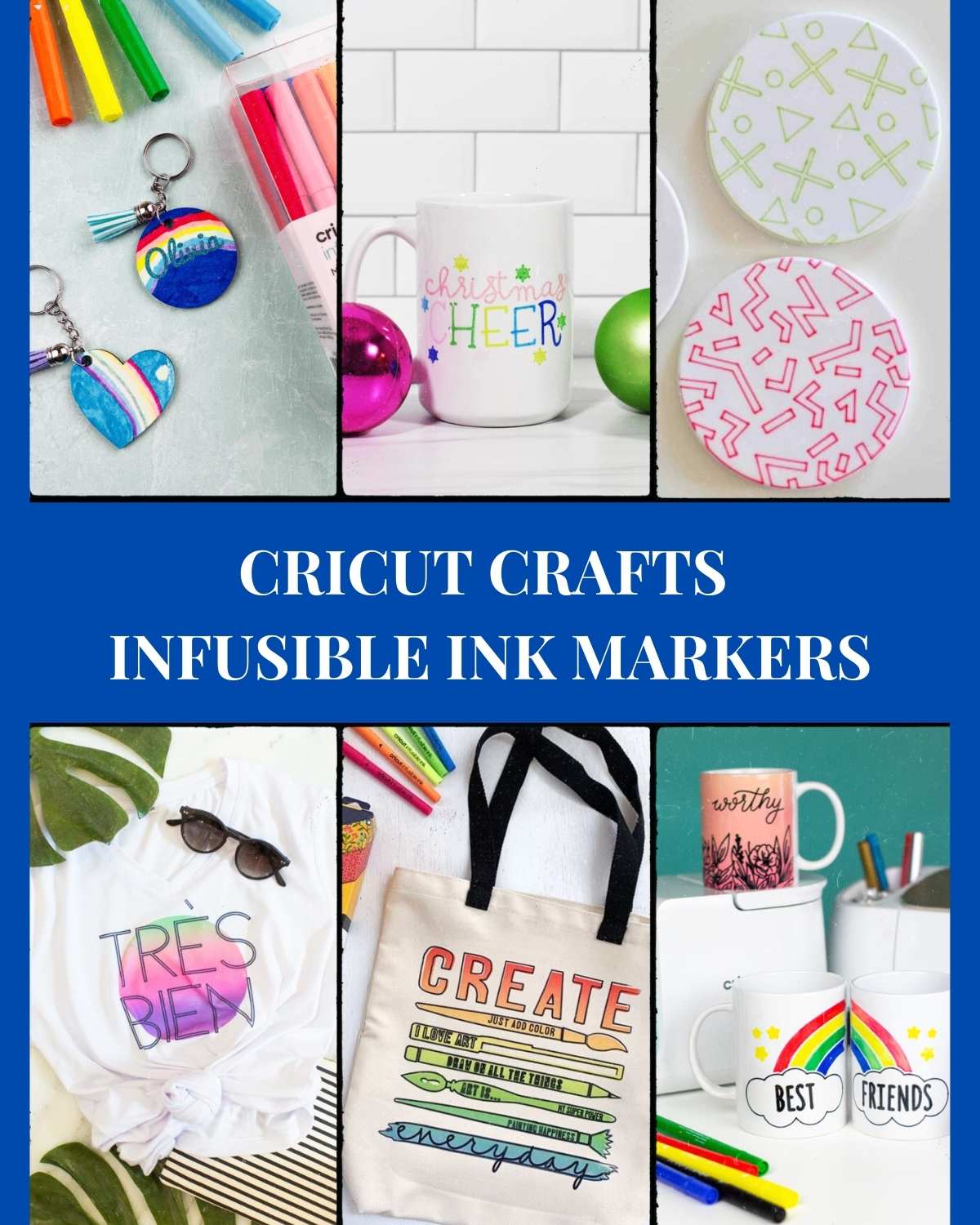 infusible ink markers cricut crafts collage