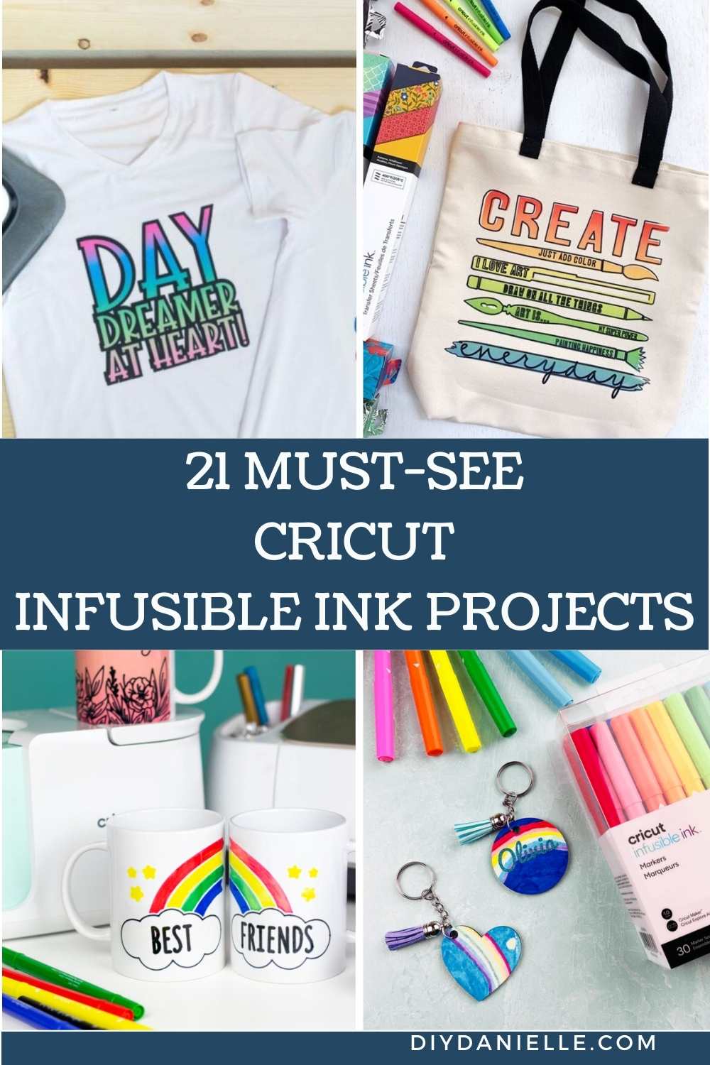 Two Easy Projects Using Cricut's New Infusible Ink - Organized-ish