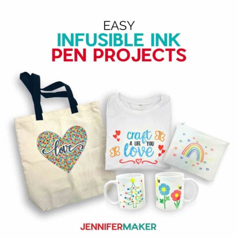 21 DIY Cricut Projects with Infusible Ink Markers - DIY Danielle®