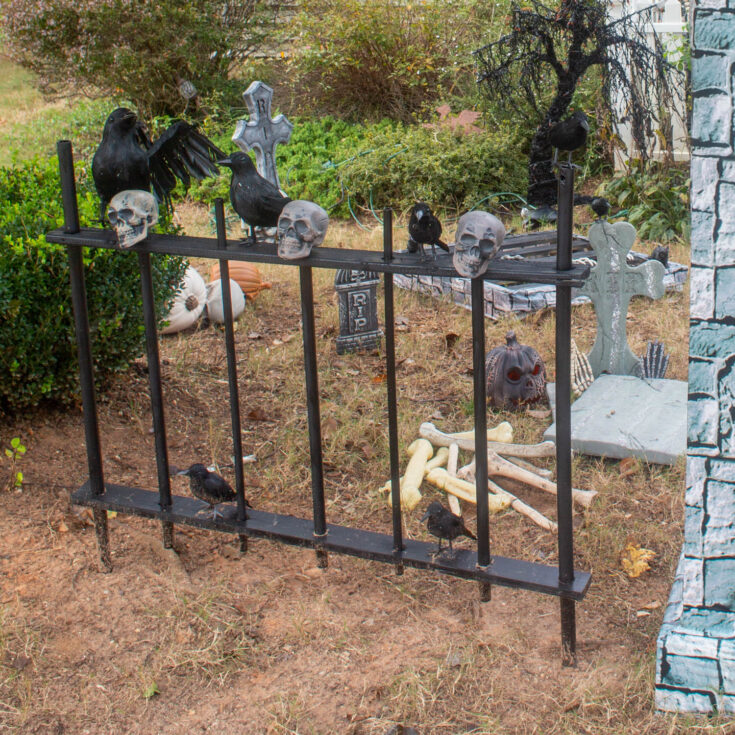 Image for DIY Halloween Cemetery Picket Fence