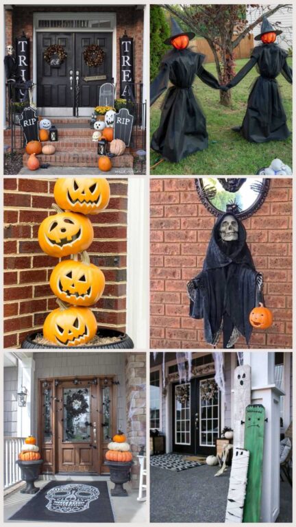 23 DIY Outdoor Halloween Decorations to Haunt Your Yard!