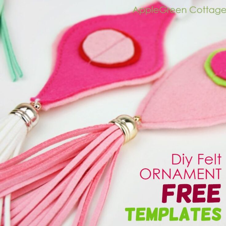 Image for DIY Felt Ornament with Free Template