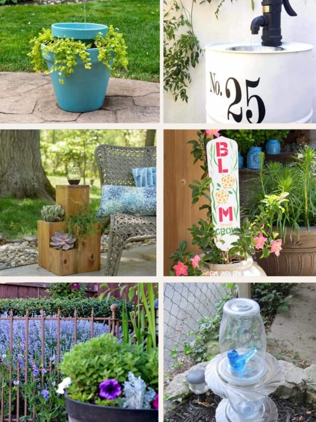 25 DIY Garden Projects